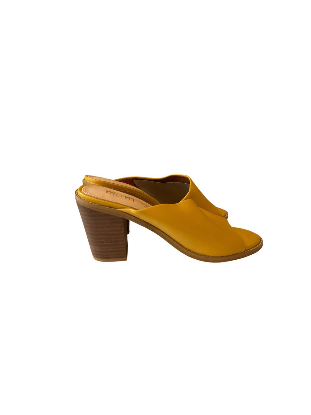 Mi.im Shoes Women 8 Yellow Heels